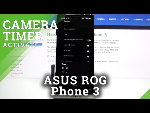 How to Set Camera Timer in ASUS ROG Phone 3 – Set Automatic Countdown