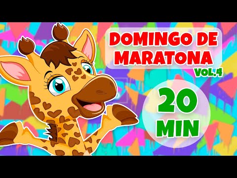 Domingo de Maratona Vol. 4 - Giramille 20 min | Desenho Animado Musical