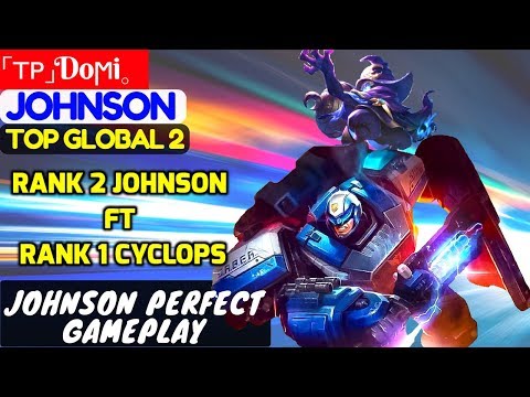 Rank 2 Johnson Ft Rank 1 Cyclops, Johnson Perfect Gameplay [Top Global 2 Johnson] | 「ᴛᴘ」Doϻi。#1