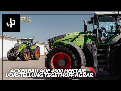 4500 Hektar Ackerbau! Betriebsvorstellung Tegethoff Agrar || JP Agrar Doku
