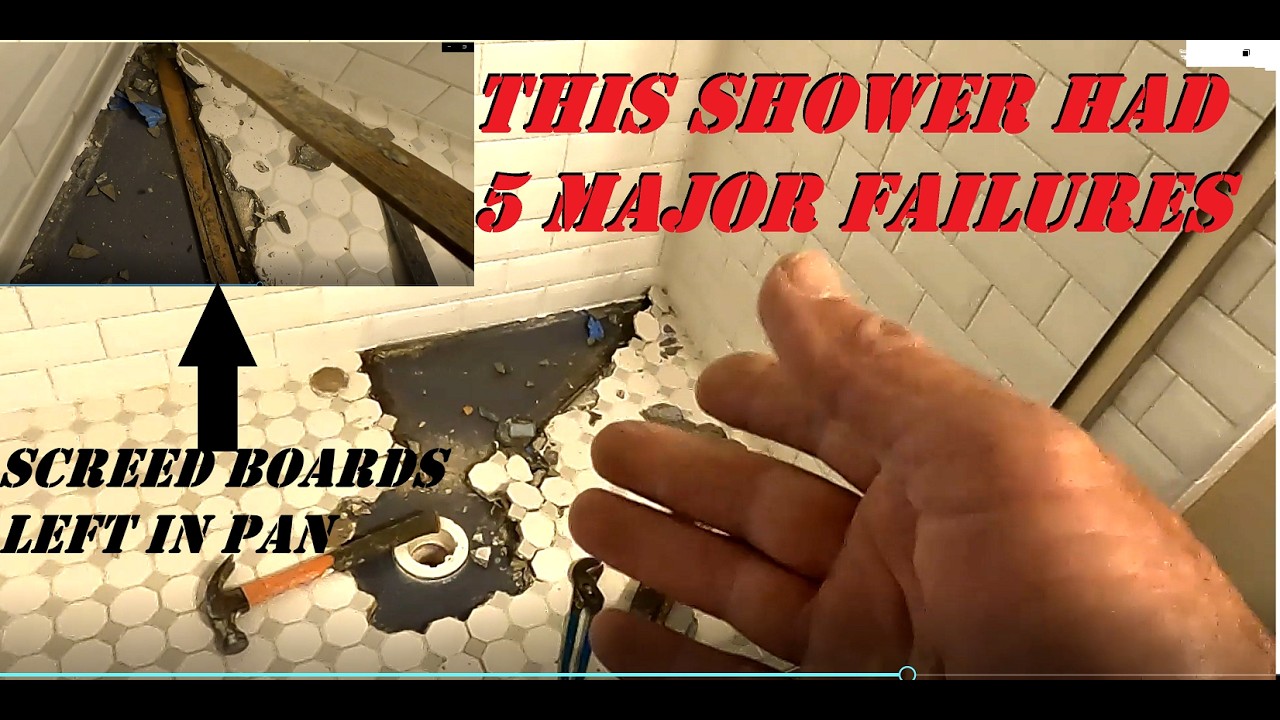 THIS SHOWER WAS DOOMED FROM THE START