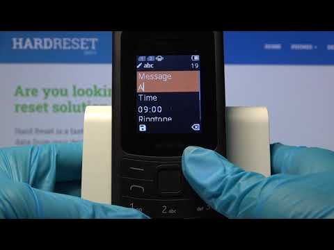 How to Set Up Alarm Clock on NOKIA 110 – Schedule Alarms