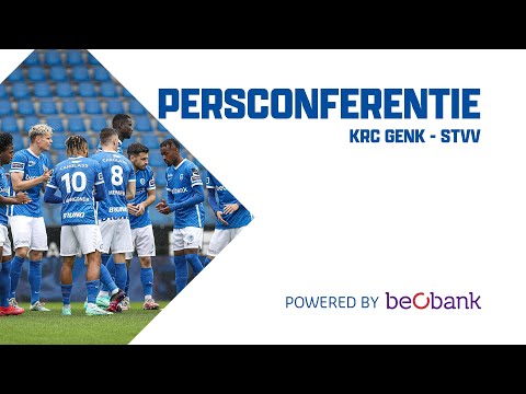 Persconferentie KRC Genk - STVV // 13-03-2022