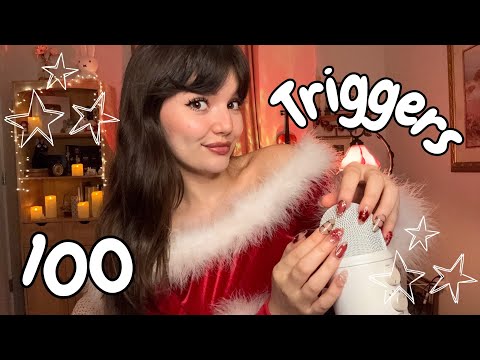 100 Fast and Aggressive ASMR Triggers For 2 Hours (Hand Sounds, Mouth Sounds, Mic Triggers, +)