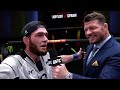 Nurullo Aliev Octagon Interview | UFC Vegas 70