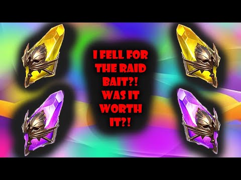 Pulling Sacreds in the F2P in Raid Shadow Legends! Was it worth it?!