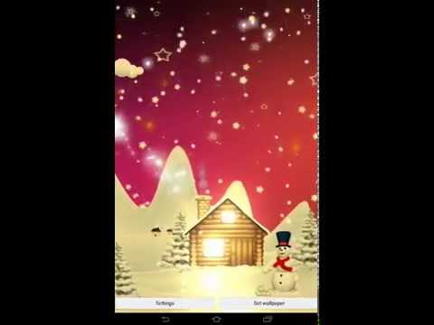 Merry Christmas Live Wallpaper Video