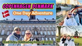 Copenhagen Denmark in 1 Day Self Guided Tour | Canal Cruise, Christiansborg Palace & Kastellet 🇩🇰