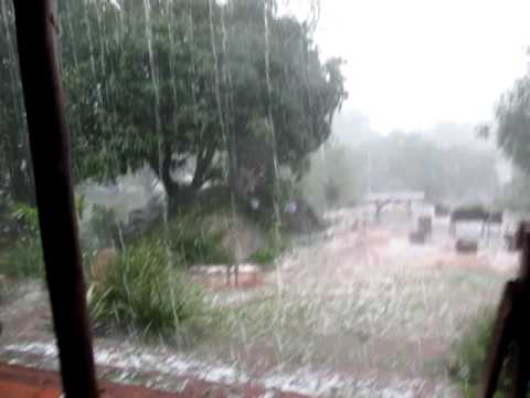 Hail storm in Swaziland 2