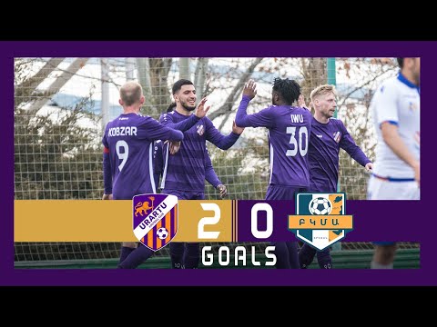 Friendly Fixture. Urartu FC - BKMA 2-0. Goals
