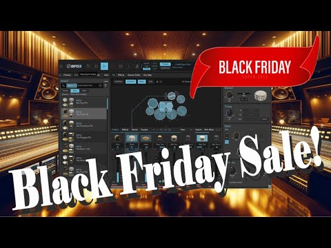 【Black Friday Sale!】Amazing! BFD 80%OFF for Only $39!? Still Best Drum VST in 2025? BFD 3.5
