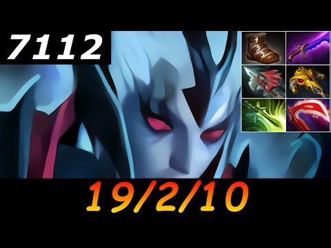 Dota 2 Vengeful Spirit 7112 MMR 19/2/10 (Kills/Deaths/Assists) Ranked Full Gameplay