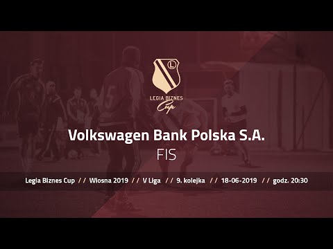 Skrót spotkania Volkswagen Bank Polska S.A. - FIS ( Legia Biznes Cup Wiosna 2019 )