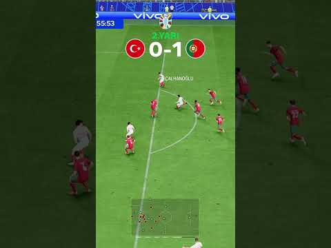 TÜRKİYE - PORTEKİZ EURO 2024 MAÇINI SİMÜLE ETTİM! // FC 24