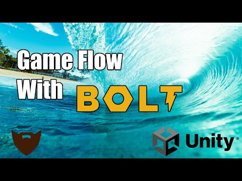 Messing around with Unity's Visual Scripting Language Bolt to manage Game Flow
