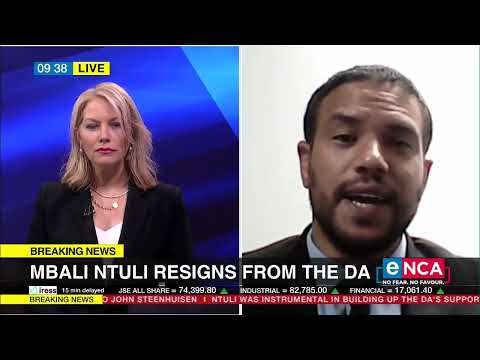 Mbali Ntuli resigns from the DA