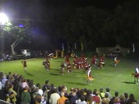 GRANDE SQUADRA GRUPPO SBANDIERATORI E MUSICI SAN QUIRICO D'ORCIA