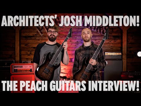 Peach Meets Josh Middleton of Architects! Introducing the LTD JM-II and Talking Touring Life!