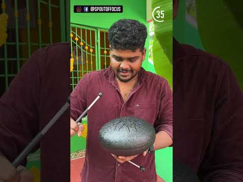 Can Rain Create Music on a Hang Drum? 🌧️🎼✨ #outoffocus #offsquad