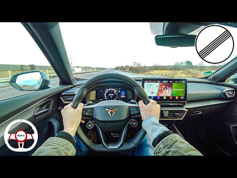 Cupra Formentor 2.0TSI 310HP POV DRIVE Onboard AUTOBAHN
