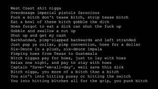 Dr. Dre - Xxplosive ft. Nate Dogg, Kurupt, Hittman &amp; Six-Two (Lyrics Video)