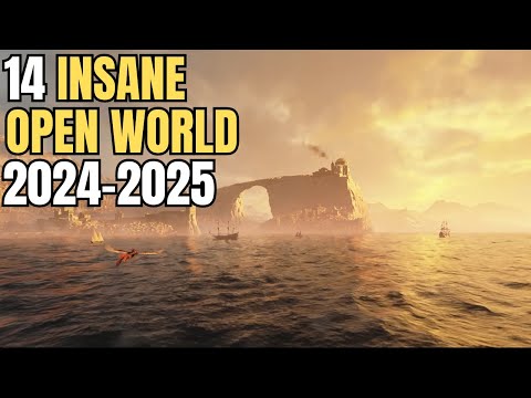 Top 14 INSANE Open World Games Coming Out 2024 & 2025 on PC, PS and Xbox