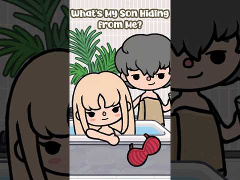 My Son And His Teacher Are Hiding A Huge Secret from Me 😨#tocaboca #tocalifeworld #shorts