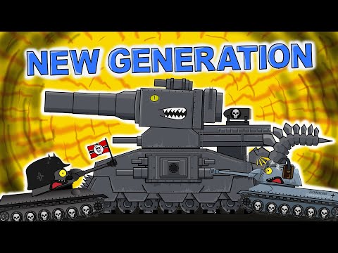 New generation of the Monster Dorzilla - Cartoons about tanks