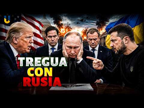 ¡FUERZAN a Putin a negociar la paz! ¡Ucrania y Estados Unidos ORDENARON CESAR los ataques!