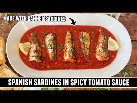 Canned Sardines in Spicy Tomato Sauce