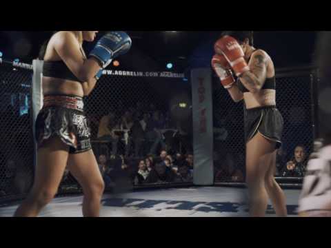 Aggrelin 16 - Tiziana Olmo (Learn 2 Fight Nürnberg) vs. Yasemin Karabazar (Leon Gym Neuperlach)