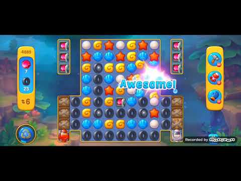 Fishdom level 4889. NOboosters