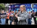 SPECTACULAR Performance Avril Lavigne Complicated Allie Sherlock Cover