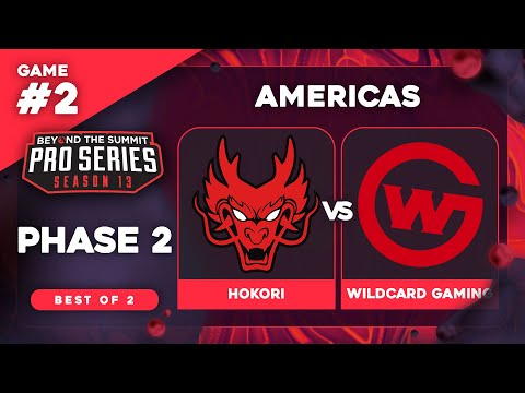 Hokori vs Wildcard Gaming Game 2 - BTS Pro Series 13 AM: Phase 2 w/ Kmart & ET