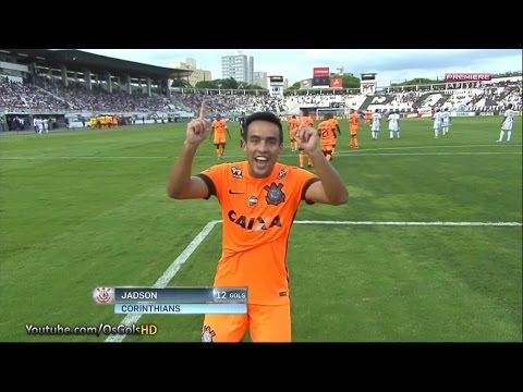 Gol de Jadson, Ponte Preta 2 x 2 Corinthians - Brasileirão 04/10/2015