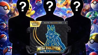 We finally open a MEGA EVOLUTIONS etb box can we get luck (watch till the end to find out)
