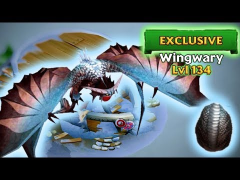 Wingwary (New Exclusive Stormcutter) Titan Mode Max Level 134 | Dragons: Rise of Berk