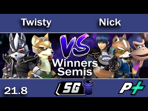 SG 21.8 WS - Twisty (Fox, Wolf) vs sfy | Nick (Marth, DK, Fox)