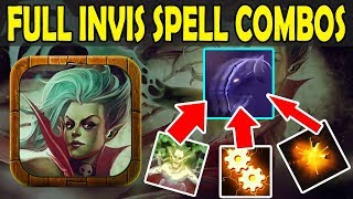 3 Invisible Spells + Riki Invis [Perfect Ganker] Ability Draft Dota 2