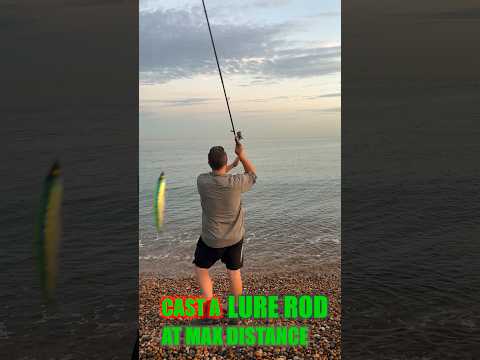 Cast a Lure rod for maximum Distance #lurefishing #seafishing#lureangling #lurefishingbass #seabass