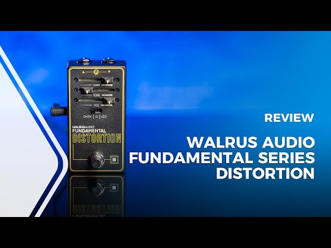 Walrus Audio Fundamental Series Distortion Pedal image 4