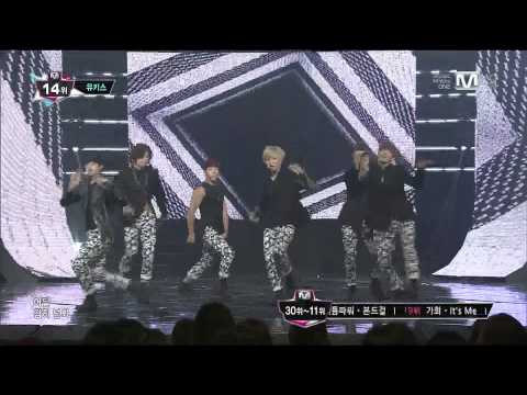 131114 엠카 유키스 RE;Chart + 내여자야 cut