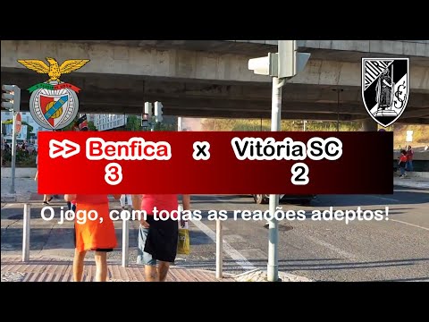 O JOGO/VLOG Benfica 3 x 2 Vitória SC 1º da RECONQUISTA!