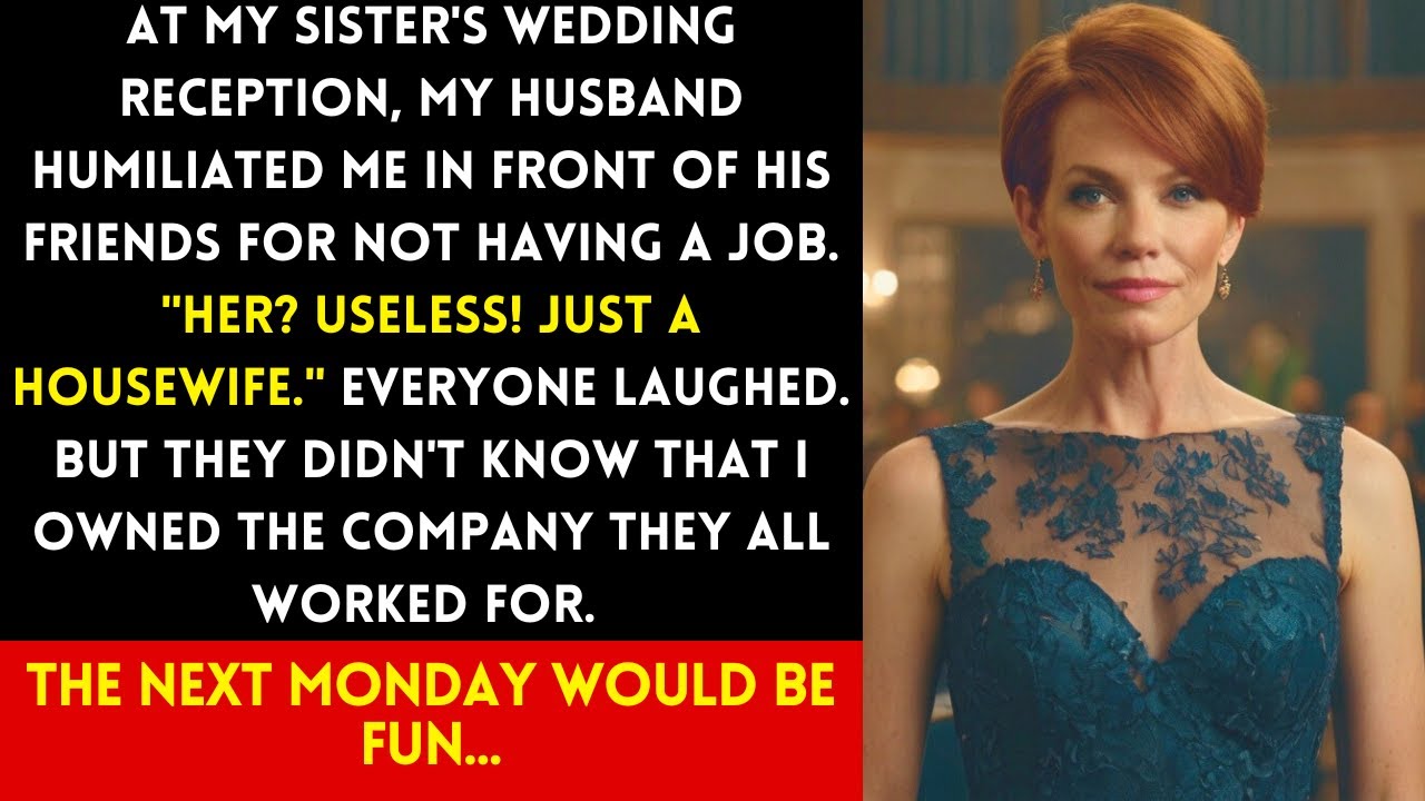 MY HUSBAND MOCKED ME FOR BEING JUST A HOUSEWIFE, NOT KNOWING I OWNED THE COMPANY HE WORKED FOR