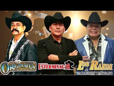 Los Originales de San Juan, Los Razos ft Grupo Exterminador 🎶 Puros Corridos y Rancheras Viejitas