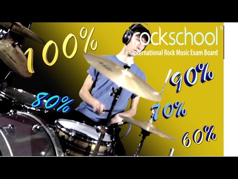 Jahmake ska - Rockschool Drums Grade 4 Backing Track 70%, 80%, 90% & Full Tempo