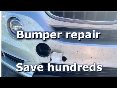 Fixing your BMW F15 bumper - Part 1