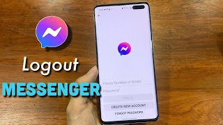 How To Logout From Facebook Messenger On Android Easy And Fast 2021