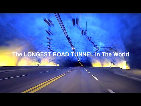 Laerdal Tunnel Norway | Longest Road Tunnel In The World