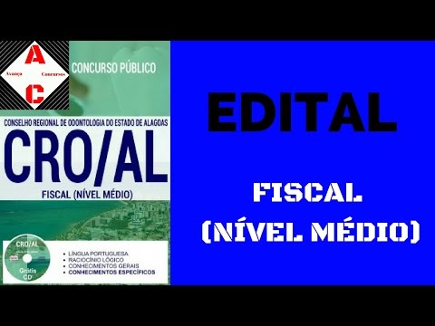 Apostila Concurso CRO-AL 2017 - Fiscal (Nível Médio)
